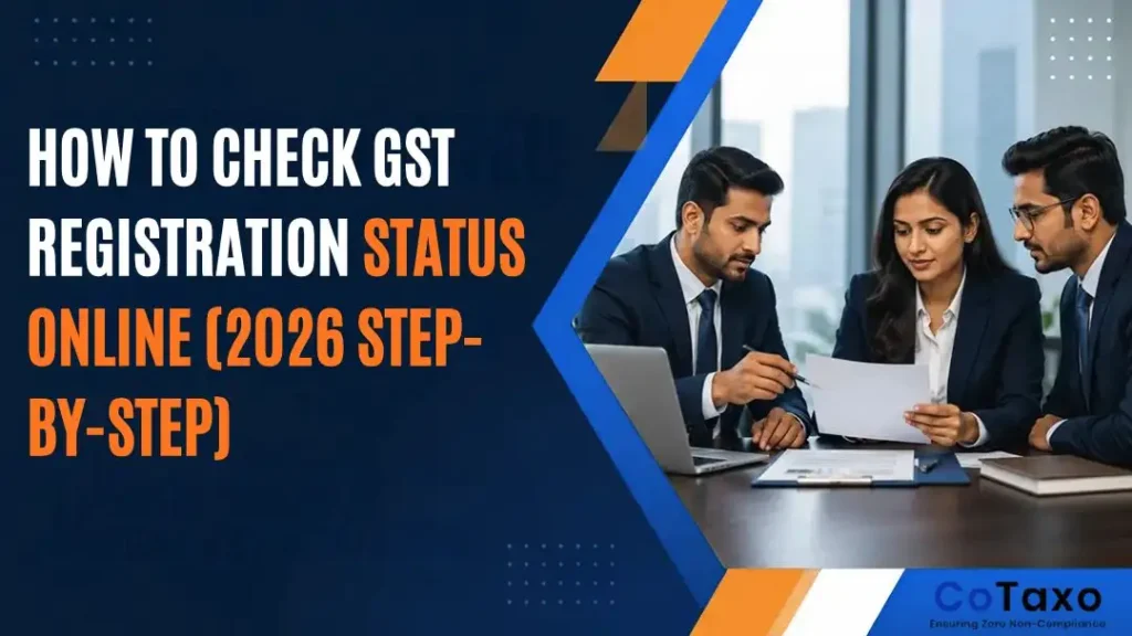 how to check GST registration status online step by step