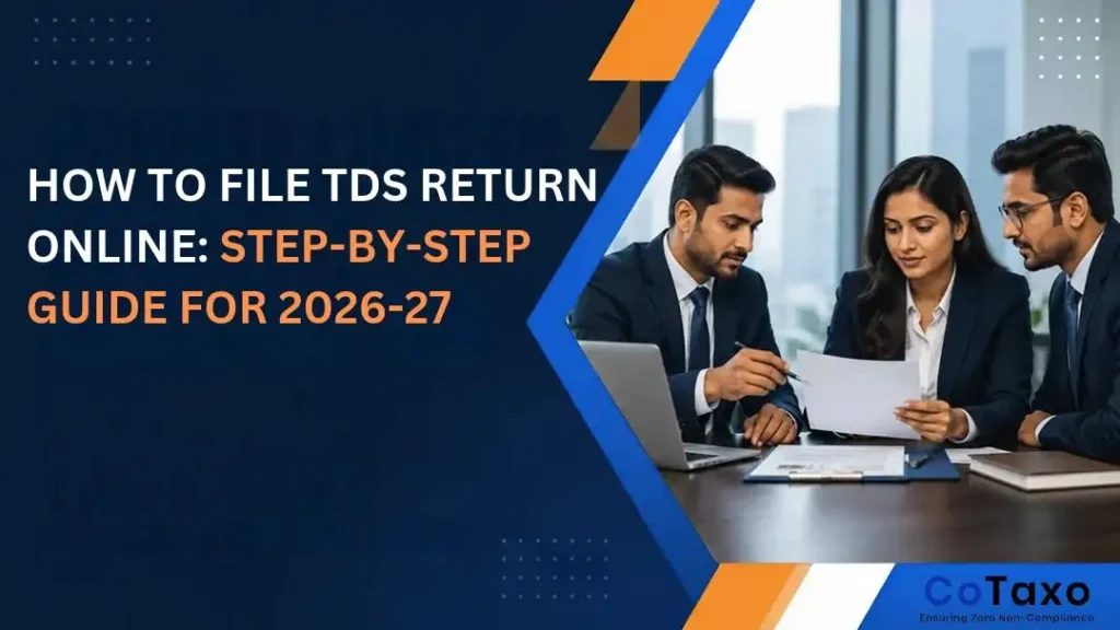 how to file TDS return online