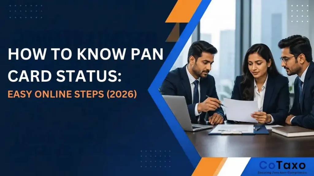 How to know PAN card status online