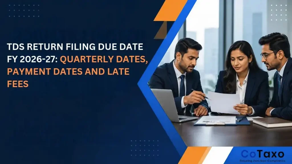TDS Return Filing Due Date FY 2026-27